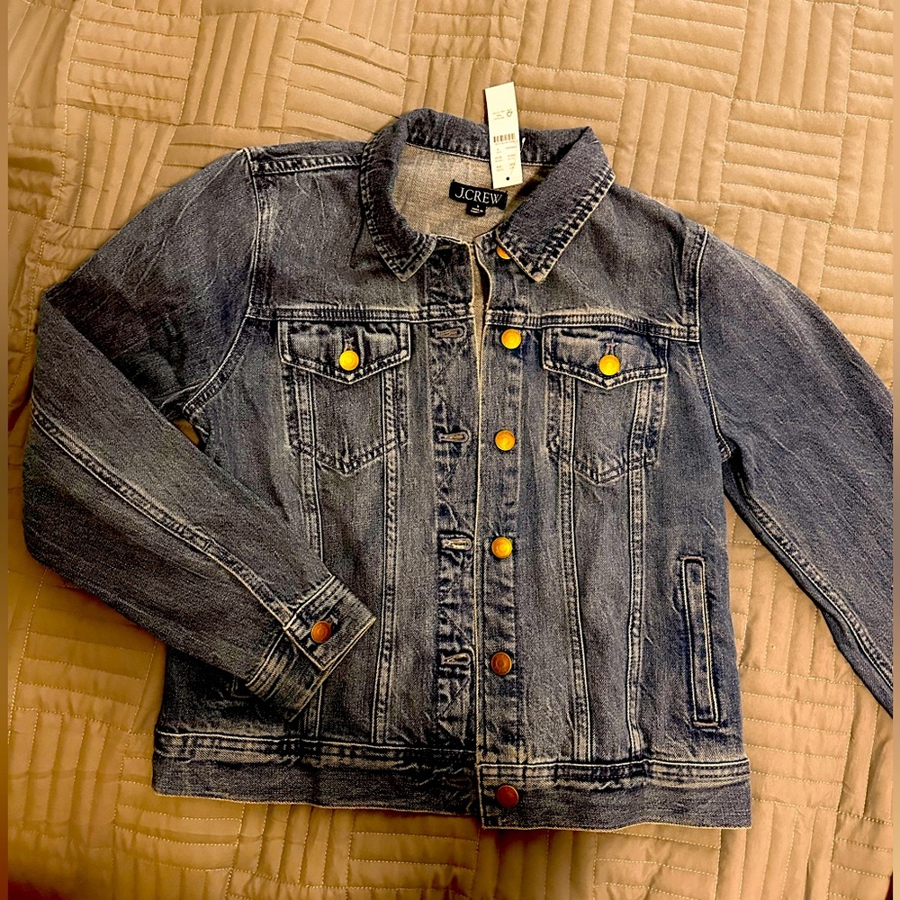 JCrew denim jacket brand new